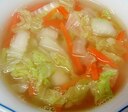 白菜とにんじんの和風スープ
